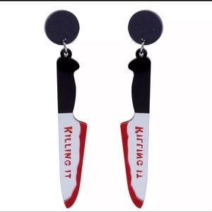 Killin It Large Drop Earrings